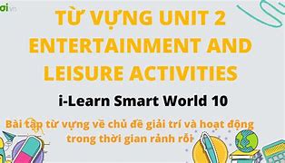 Giải Anh Văn 12 I Learn Smart World