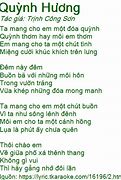 Quỳnh Hương Trịnh Công Sơn Lyrics